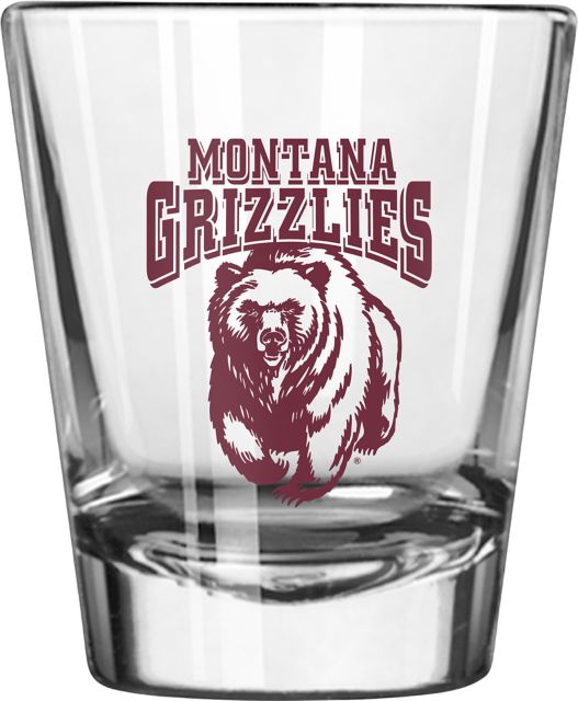 University of Montana 2 oz. Collector's Glass