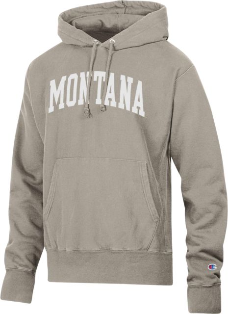 University of Montana Reverse Weave Hooded Sweatshirt