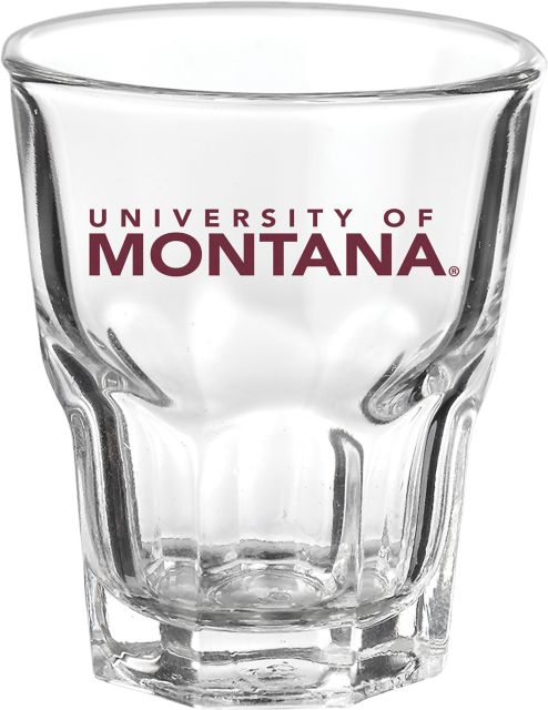 University of Montana 1.5 oz. Collectors Glass