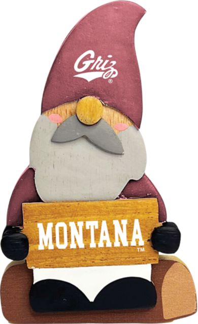 University of Montana Grizzlies Cozy Gnome Magnet