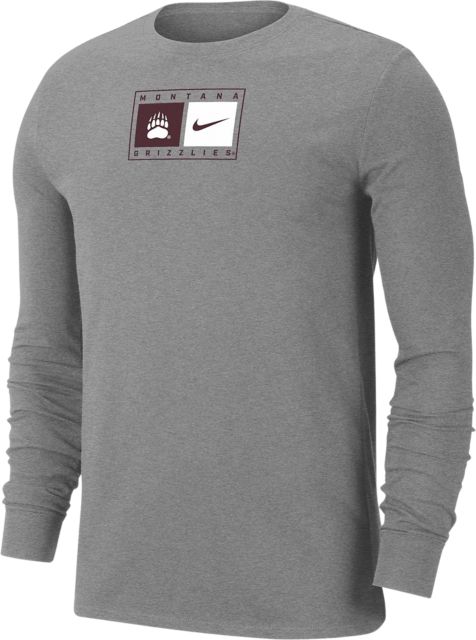 University of Montana Grizzlies Dri-Fit Long Sleeve T-Shirt