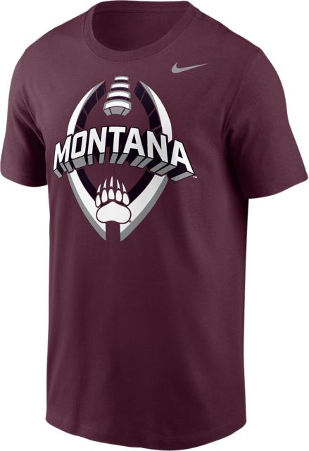University of Montana Grizzlies Football Dri-Fit Short Sleeve T-Shirt