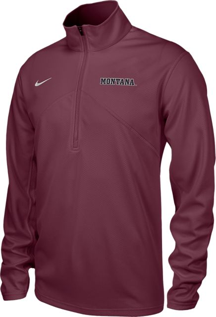 University of Montana 1/4 Zip Dri-Fit Top