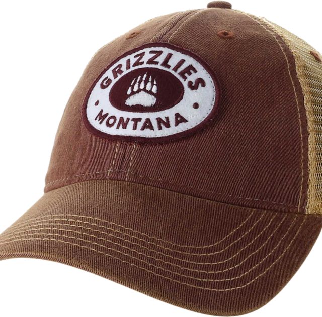 University of Montana Grizzlies Patch Trucker Cap