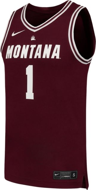 University of Montana Basketball #1 Replica Jersey