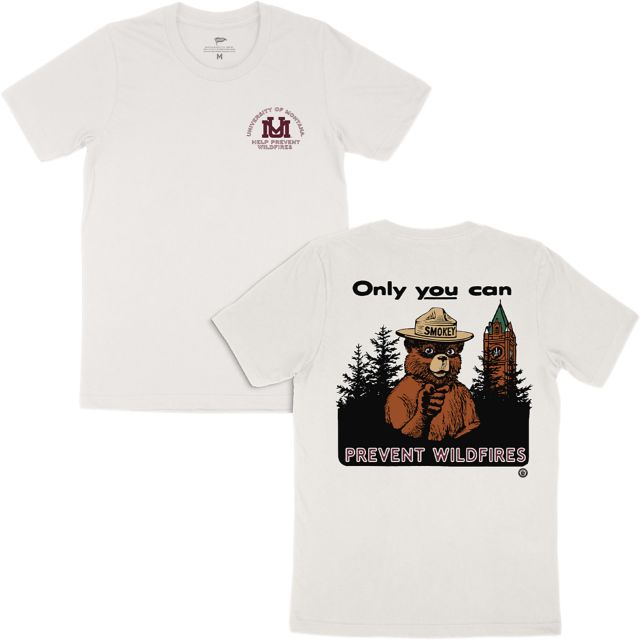 University of Montana Smokey The Bear Short Sleeve T-Shirt