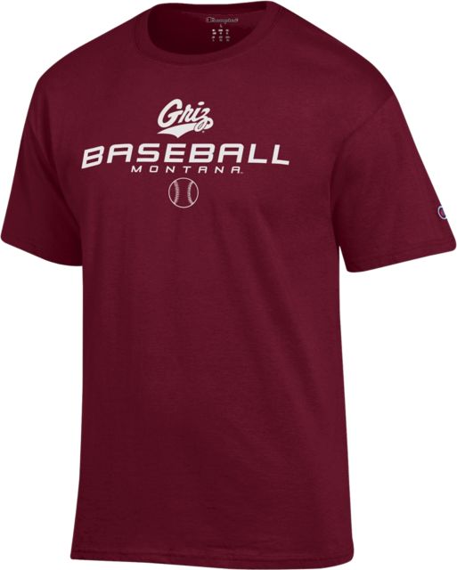 University of Montana Grizzlies Baseball Short Sleeve T-Shirt