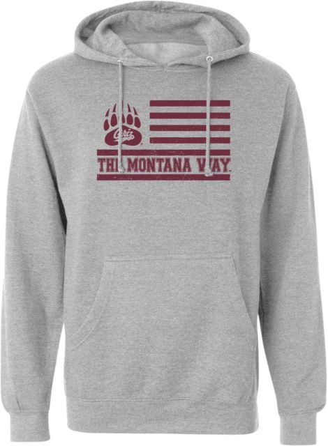 University of Montana The Montana Way Griz Flag Hooded Sweatshirt