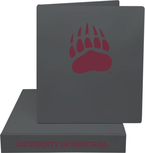 University of Montana 1.5'' Vinyl Binder
