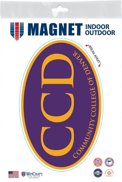 Community College of Denver 3.5x5.5 Magnet