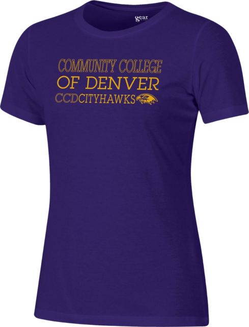 Community College of Denver Women's CityHawk Short Sleeve T-Shirt