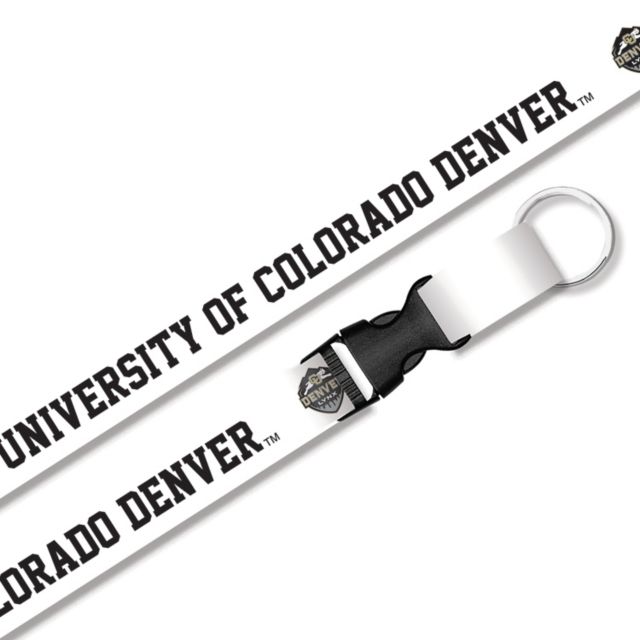 University of Colorado Denver Lanyard with Buckle