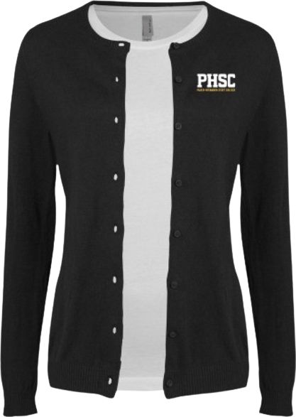 PHSC Womens Cardigan Sweater PSHC Wordmark - ONLINE ONLY