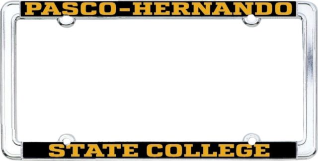 Pasco-Hernando State College Thin Dome License Plate Frame