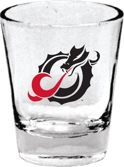 Minnesota State University Moorhead Dragons 1.5 oz. Collector's Glass
