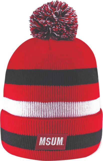 Minnesota State University Moorhead Knit Cuff Pom Hat