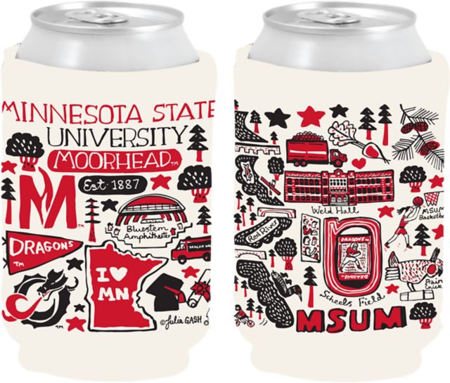 Minnesota State University Moorhead Julia Gash Can Coozie