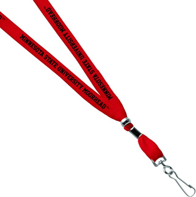Minnesota State University Moorhead Dragons 3/8'' Swivel Hook Lanyard