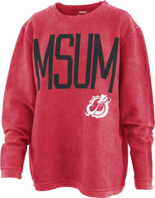 Minnesota State University Moorhead Women's Oversized Crewneck Sweatshirt