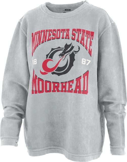 Minnesota State University Moorhead Women's Corded Crewneck Sweatshirt