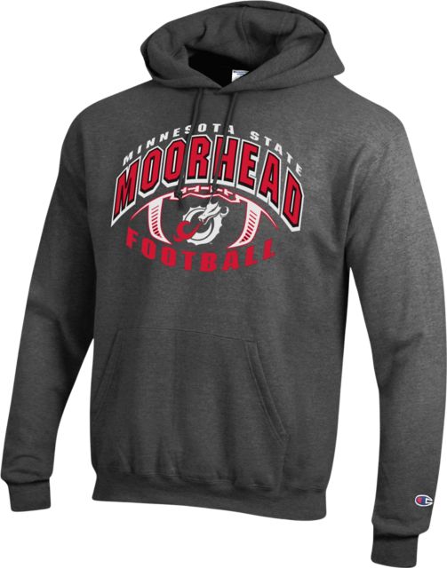 Minnesota State University Moorhead Dragons Football Hooded Sweatshirt