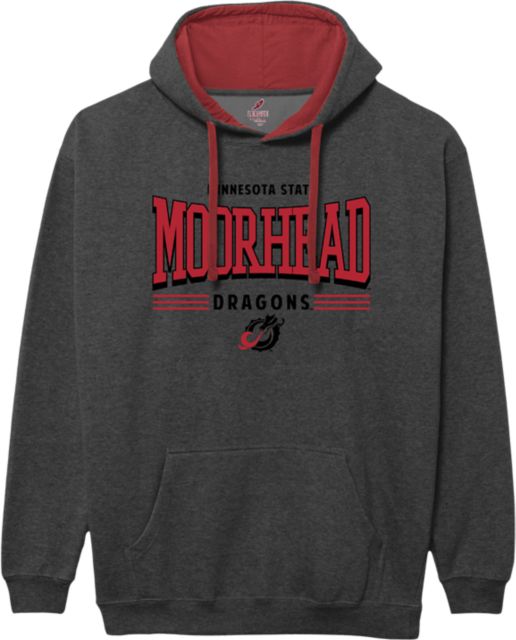 Minnesota State University Moorhead Dragons Colorblock Hooded Sweatshirt