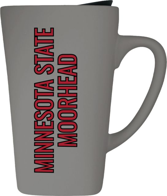 Minnesota State University Moorhead Dragons 16 oz. Soft Touch Ceramic Mug