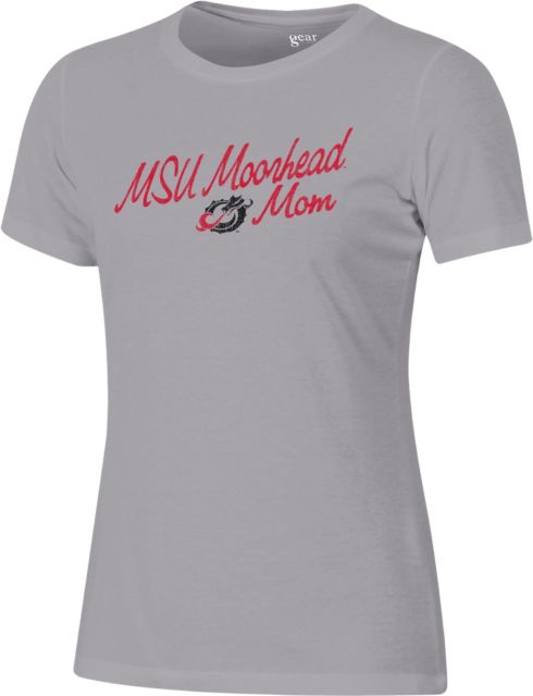 Minnesota State University Moorhead Women's Mom Relaxed Fit Short Sleeve T-Shirt