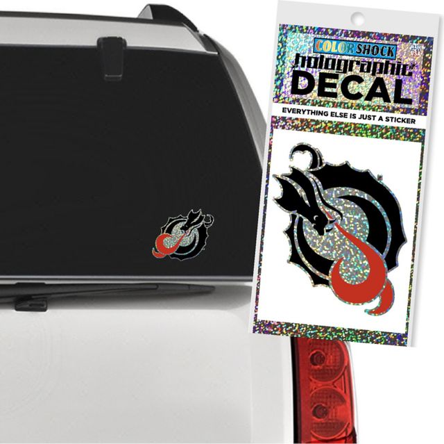 Minnesota State University Moorhead Dragons Hologram Decal