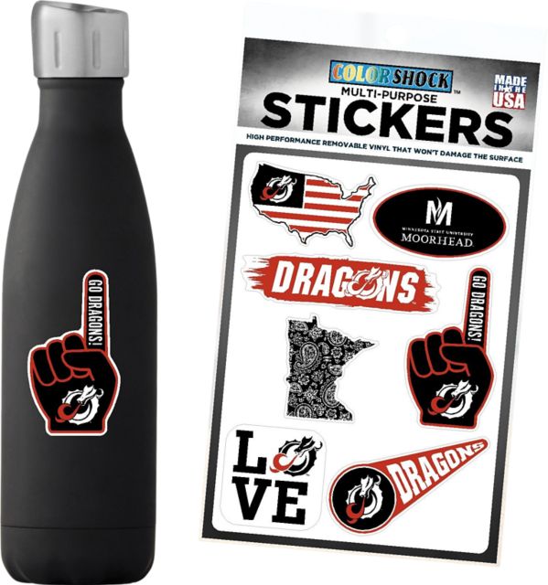 Minnesota State University Moorhead 7.5'' x 7.5'' Sticker Sheet