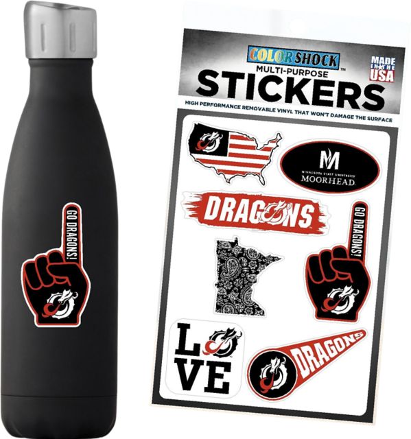 Minnesota State University Moorhead 7.5'' x 7.5'' Sticker Sheet