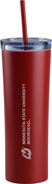 Minnesota State University Moorhead 16 oz. Tumbler with Straw