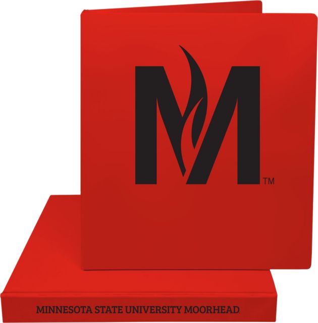 Minnesota State University Moorhead 1'' Vinyl Binder