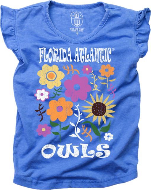 Florida Atlantic University Toddler Girl's Short Sleeve T-Shirt