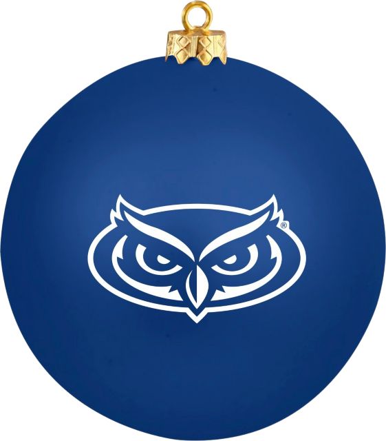 Florida Atlantic University Owls Round Shatterproof Ornament