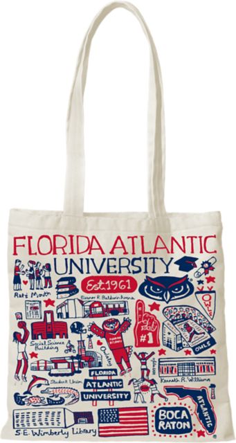 Florida Atlantic Owls Julia Gash Tote Bag