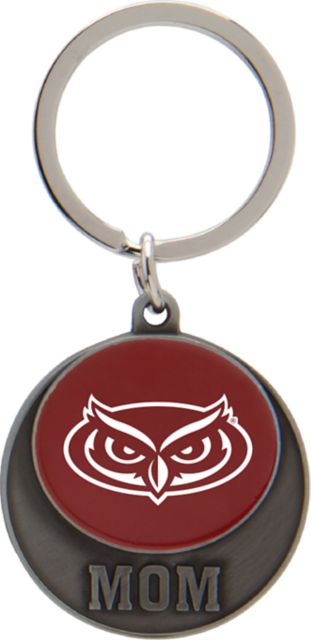 Florida Atlantic University Mom Keychain