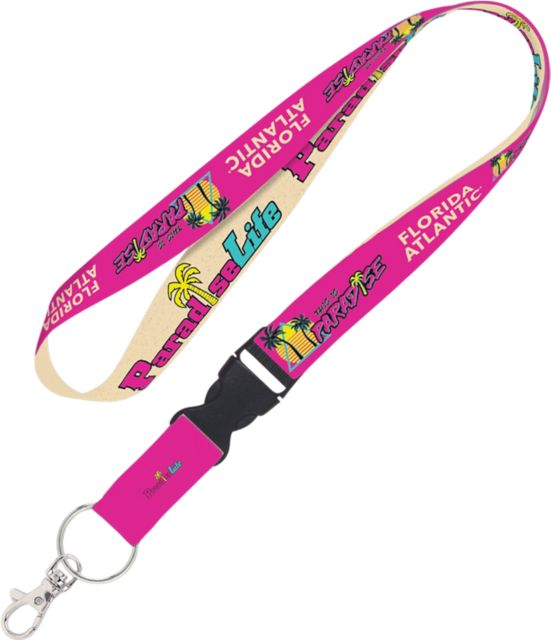 Florida Atlantic University Paradise Life 1'' Lanyard
