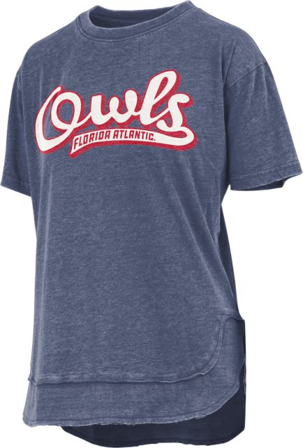 Florida Atlantic Owls Women's Poncho Short Sleeve T-Shirt