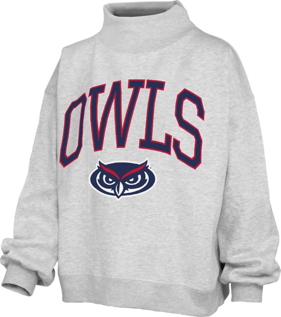 Florida Atlantic Owls Women's Lingo Mock neck Sweatshirt
