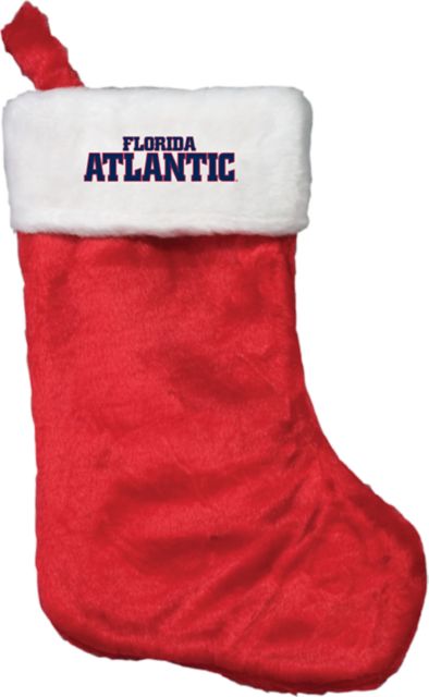 Florida Atlantic University Plush Stocking