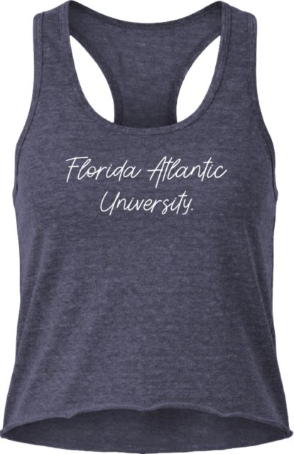 Florida Atlantic Owls Women's Crop Tank Top