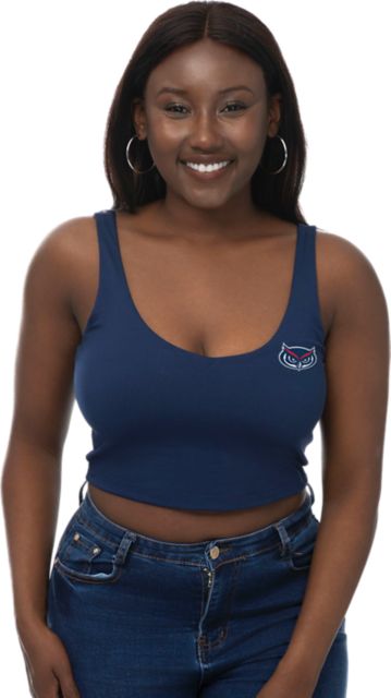 W VNECK CROP TANK/BLACK/XS/.