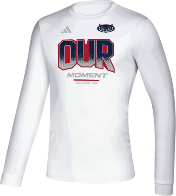 Florida Atlantic University Basketball Our Moment 2024 Long Sleeve Bench T-Shirt