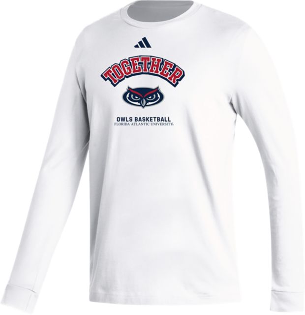 Florida Atlantic Owls 2025 Basketball Bench Tee Long Sleeve T-Shirt