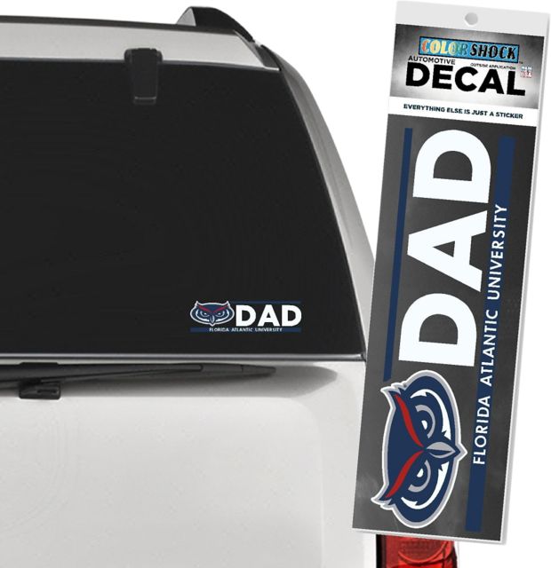 Florida Atlantic Owls Dad Decal