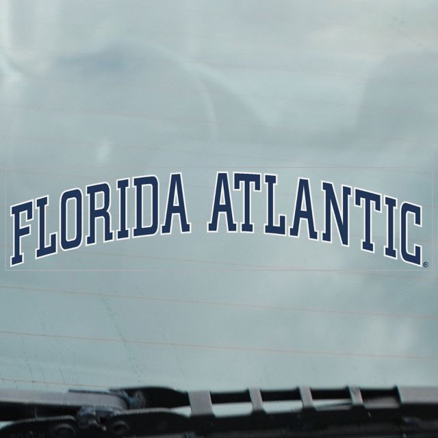 Florida Atlantic University Cling Decal