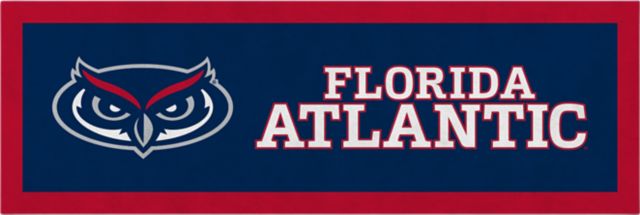 Florida Atlantic Owls 12" x  36" Horizontal Banner