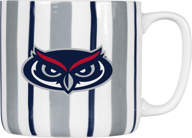 Florida Atlantic 16oz Brushstroke Stripe Mug