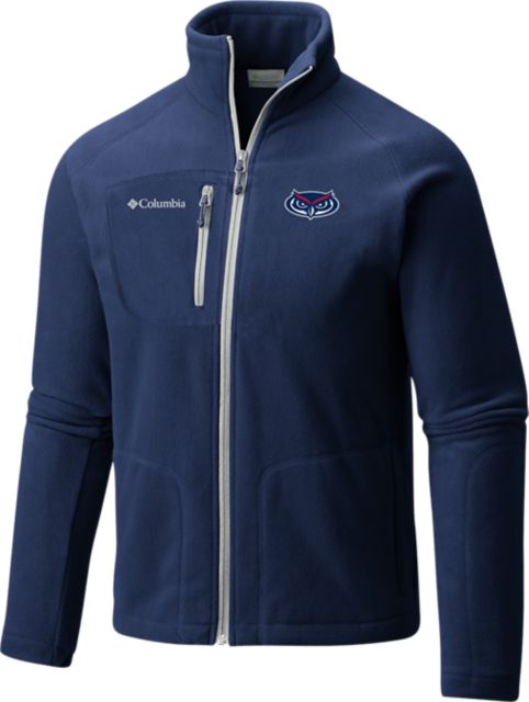 Florida Atlantic Owls Fast Trek Fleece Full Zip Crewneck Sweatshirt